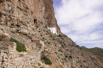 Holy Monastery of the Virgin Mary Chozoviotissa, Amorgos, Cyclades, Greece
