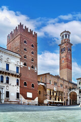 Obraz premium Palazzo del Capitanio, Verona, Italy
