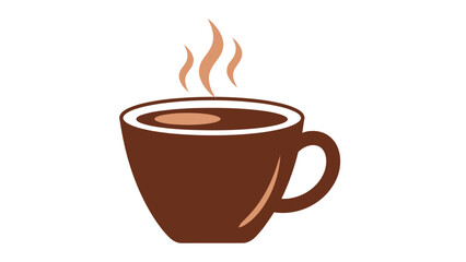 Obraz premium Hot Coffee Cup with Steam.