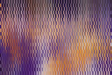 Purple and Gold Digital Pixel Grid Abstract Texture Pattern with Luxurious Tech Aesthetic