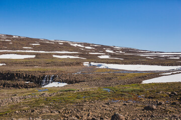 Summer on the Putorana Plateau. Taimyr. Russia,