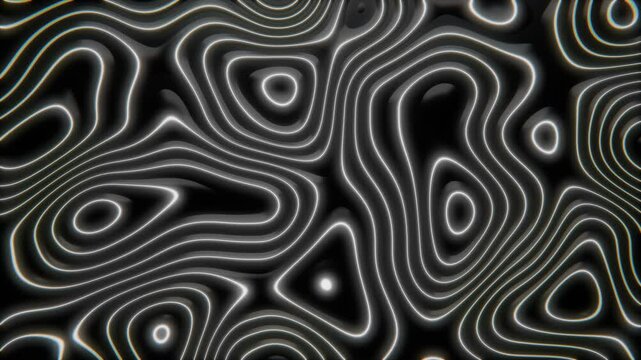 animated background loop - black and white noise pattern