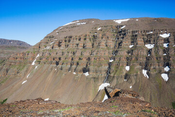 Putorana Plateau summer landscape, Taimyr. Russia