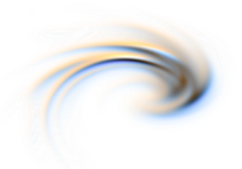 Abstract blue spiral swirl with smooth liquid waves creating a modern artistic background design