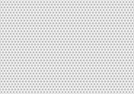 Triangular Grid Pattern, A meticulous grid of interconnected triangles forms a seamless pattern, ideal for a background or visual element.