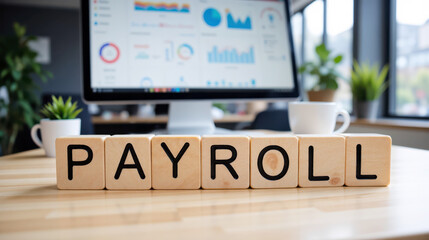 Payroll administration and salary payment management for a business, budgeting wages with tax withholding and payslip calculations to support accounting, compliance and cash flow planning