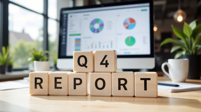 Finance, quarter, and profit analysis are essential during the Q4 report where the company evaluates the final fiscal results of the year to summarize annual earnings and prepare the budget strategy
