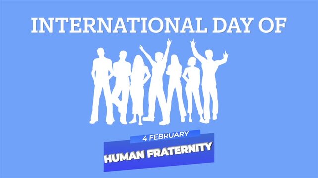 Animated video with the theme of international human fraternity