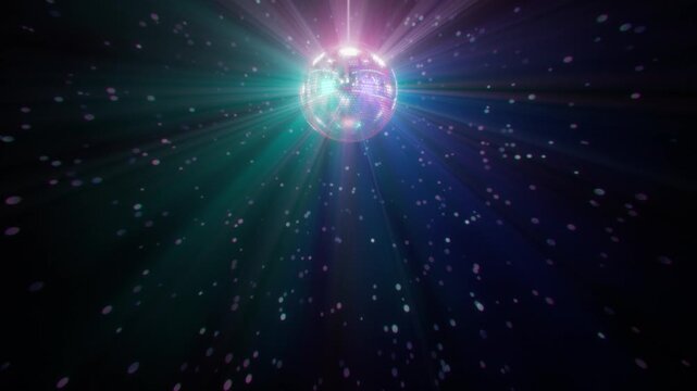 The mirror ball on the dance floor, Enjoying a fun night out, The party begins, The festivities are in full swing.
4k loop footage