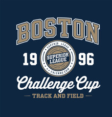 Fototapeta premium Boston 1996 Superior League Challenge Cup Track and Field