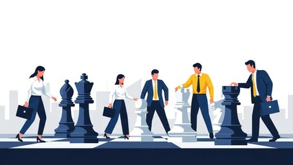 group of business people