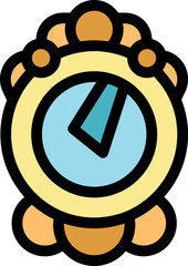 Fototapeta premium Pocket watch showing time passing, perfect for projects related to hypnosis, meditation, relaxation, and time management