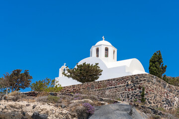 Saint Mark Holy Orthodox Chapel, Imerovigli, Santorini, Greece