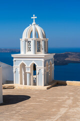 Assumption of the Virgin Mary Firostefano Orthodox Church, Fira, Santorini, Greece