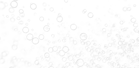 Dynamic Air Water Bubbles Isolated PNG for Liquid and Beverage Design