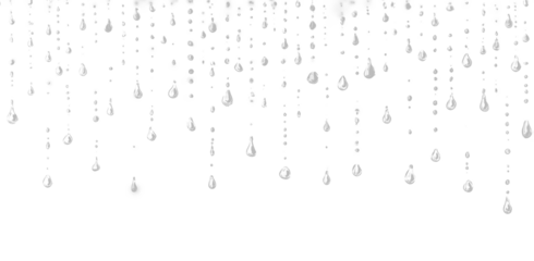 Wet Water Droplets Texture PNG Transparent Overlay
