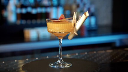 Beautifully prepared and served cocktails in glasses, featuring vibrant colors and garnishes. Perfect for bars, restaurants, food & beverage content