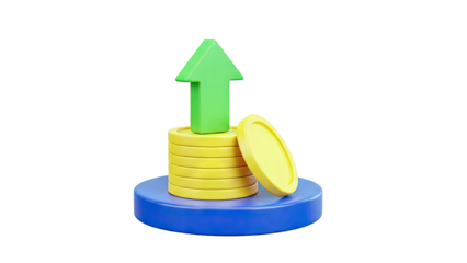 Growth and Financial Success Icon