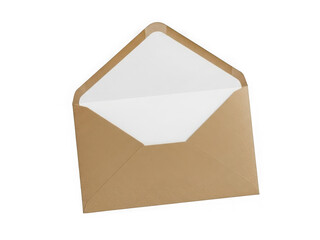 Open envelope icon isolated on transparent background isolated on transparent background