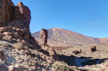 Roques de Garc&iacute;a dans le parc national du Teide sur les &icirc;les Canaries en Espagne
