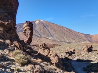 Roques de Garc&iacute;a dans le parc national du Teide sur les &icirc;les Canaries en Espagne