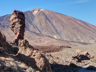 Roques de Garc&iacute;a dans le parc national du Teide sur les &icirc;les Canaries en Espagne
