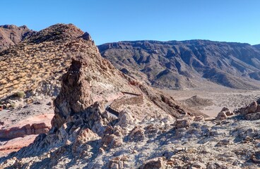 Roques de Garc&iacute;a dans le parc national du Teide sur les &icirc;les Canaries en Espagne