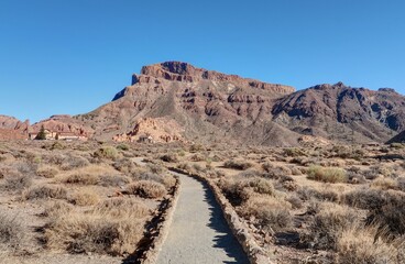 Roques de Garc&iacute;a dans le parc national du Teide sur les &icirc;les Canaries en Espagne
