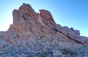 Roques de Garc&iacute;a dans le parc national du Teide sur les &icirc;les Canaries en Espagne