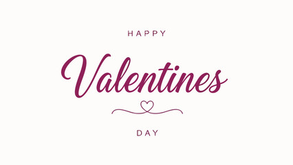 Fototapeta premium Valentine's Day celebration with love and heart
