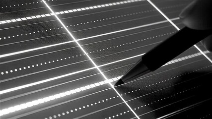 Person using pen to complete digital checklist concept. Structured checklist writing task supported by laptop document organization. - Powered by Adobe