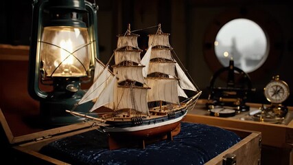 The Secret Of The Sea Incredible Antique Model Ship Revealed