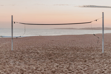 Beach volleyball net