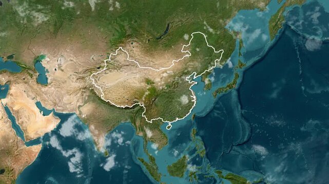 China Country Animation 1080 footages