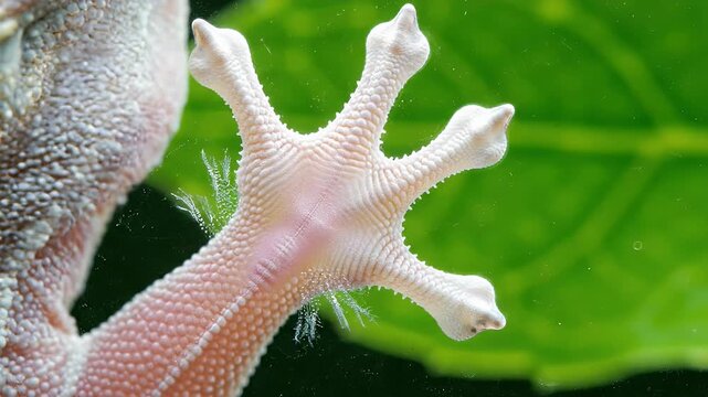 The Incredible Secret of How Geckos Stick to Glass