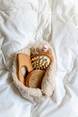 Wooden brushes and body gua sha  for anti-cellulite Sculpting Massage 