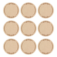 Gift Tags with Minimal Floral Illustration