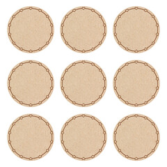 Gift Tags with Minimal Floral Illustration