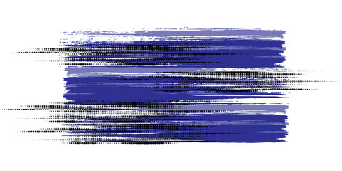 Abstract colorful blue paint brush and strokes, stripes pattern background. colorful blue nice brush strokes and hand drawn with horizontal lines background