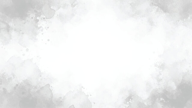Soft watercolor background with a bright center and diffused gray edges