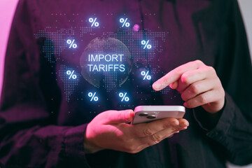 Understanding the impact of import tariffs on global trade through a smartphone application