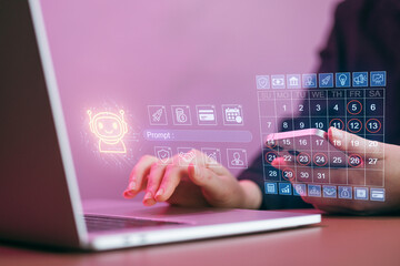 Using technology to interact with virtual elements on a laptop during a digital task