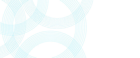 Vector creative circle triangle shape technology futuristic concept. 