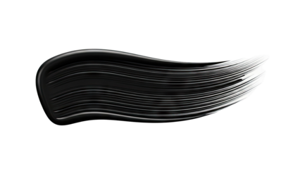 Black Mascara Swirl Swatch