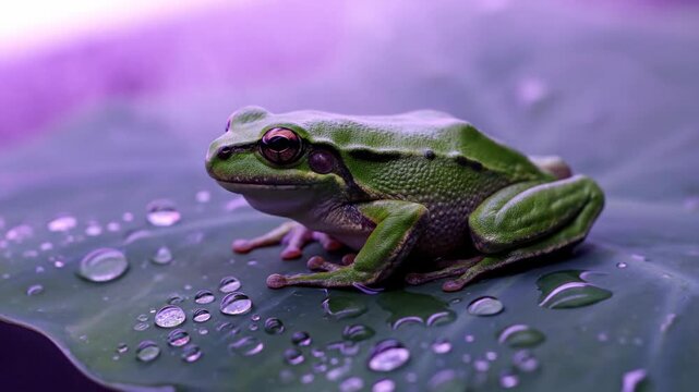 The Most Beautiful Frog In The World Macro Photography Amazing Green Creature
