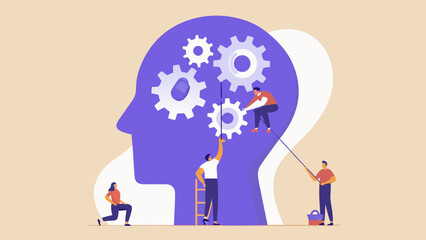 The human mind at work people maintaining the complex machinery within