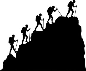 Obraz premium Minimal Butterfly Line Icon Set – Elegant Outline Collection