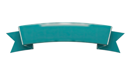 Teal Ribbon Banner