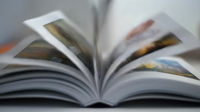 Pages Turning in a Book: Animated Visualization of Reading and Knowledge Acquisition