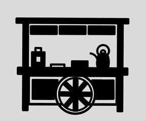 steam locomotive vector